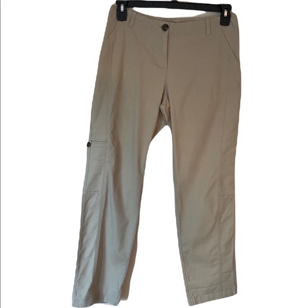 J. Jill Khaki Pants Size 8 Petite Stretch
